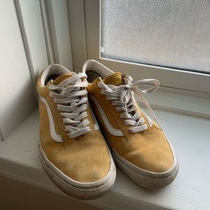 Yellow Vans Size 9
